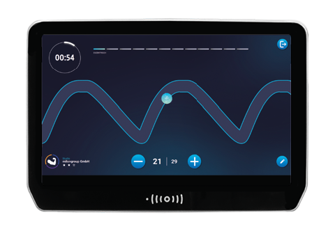 milon Q Trainingsdisplay